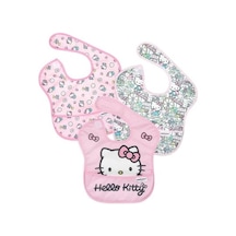 Bumkins Superbib Önlük 3'lü Paket - Hello Kitty Çok Renkli