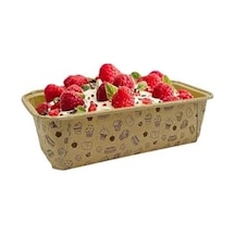 Muffin Kek Kapsülü Baton Desenli Büyük Boy 25li 26 Cm