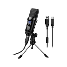 Wondernest Usb Tripod Standı Oyun Mikrofon, Mikrofon Kondenser Kaydı Kardioid İle İçin Dm19 Canlı Bilgisayar Akış 681400243a Ud