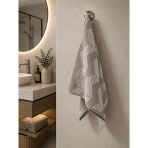 2 Li Özdilek %100 Pamuk Tappeto Kadife El Yüz Havlusu 50 X 90 Krem