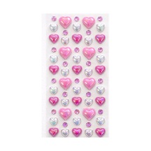 3d Taş Sticker Pembe Saç, Yüz, Tırnak, Makyaj, Telefon, Ayakkabı Ve Dekorasyon İçin Işıltılı Parlak Süs Taşı Kendinden Yapışkanlı