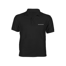 HONDA COLLECTION SİYAH POLO T-SHIRT HONDA LOGOLU
