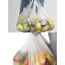 Şeffaf Atlet Poşet Orta Boy 28x50 Cm 1 Paket Takriben 200 Adet Çok Renkli