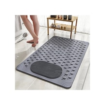 Sea Home Vantuzlu Banyo Ve Duş Kaydırmazı, Dikdörtgen, 36 X 69,5 Cm Duşakabin Küvet İçi Paspas Çok Renkli