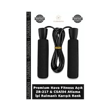 Premium Hava Fitness Açık Zb-217 & Csai04 Atlama İpi Rulmanlı Karışık Renk