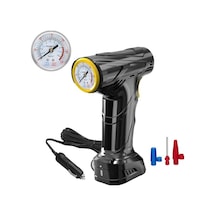 Artfulabode Taşınabilir Şişirme Pompası, Motosiklet Led Lastik Kompresörü: Işık Hava Göstergeli Geeroyoo Bisiklet Basınç Araç 120w & - Nu