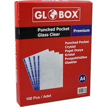 A4 Kristal Poşet Dosya 100 Lü