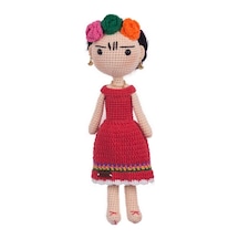 Amigurumi Frida Organik Oyuncak-uyku Arkadaşı Frida-örme Bebek