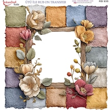 Ütü İle Rub On Transfer Kağıdı 30x30cm Rb-935