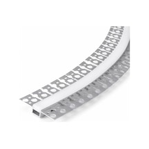 Dl158f Esnek Sıva Altı Trimless Led Profil 1 Metre 15x12 Mm Alüminyum Delikli Kanatlı Alçıpan Gömme Led Kanal 70133100