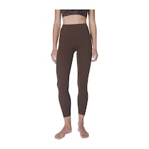 Sweaty Betty Sweaty Betty Super Soft 7/8 Kadın Kahverengi Yoga Tayt 44049 Kahverengi