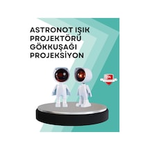 360 Ayarlanabilir Başlıklı Astronot Gece Lambası Çok Renkli