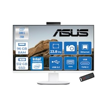 Asus V440VAK-C58512W0DF32 Core 5 210H 96 GB 512 GB SSD 23.8" Free Dos AIO Masaüstü Bilgisayar