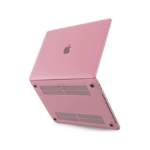 Apple Macbook Pro 13 2021 Macbook Buzlu Kapak - Pembe Çok Renkli