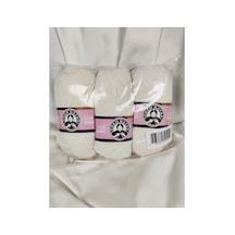 Lux Baby Ekru El Örgü İpi Art No:3010 - Nm:3.4 - 100gr. 340mt. 3 Adet - Renk: 004