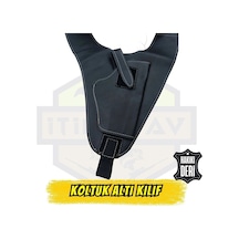 İtimatav Üniversal Hakiki Yumuşak Deri Koltuk Altı Kılıfı - Form 2-1874 Haki