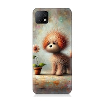 Oppo A53 Uyumlu Sevimli Köpek Desenli Silikon Kılıf