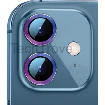 Apple İphone 12 Kamera Lens Koruyucu Parmak İzi Bırakmayan A+ Kalite Bej
