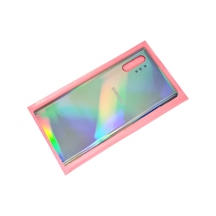 Tkgz Samsung Galaxy Uyumlu Note 10 Plus Arka Kapak Cam Gri