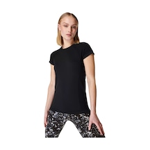 Sweaty Betty Athlete Seamless Workout T-shirt Blk SIYAH Siyah