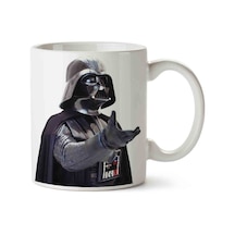 Darth Vader Porselen Kupa Bardak Beyaz