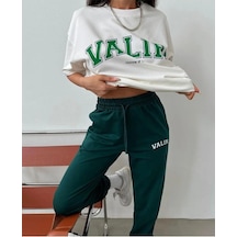 Valiri Beyaz T-shirt Yeşil Eşofman Altı Jogger- Baskılı Alt Üst Eşofman Takım Oversize Bisiklet Yak Yeşil J. - Beyaz T. Valiri Beyaz T-shirt Yeşil Eşofman Altı Jogger- Baskılı Alt Üst Eşofman Takım Oversize Bisiklet Yak Yeşil J. - Beyaz T.