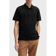 Boss Erkek Polo Yaka T Shirt 50510126 001 Siyah SIYAH Siyah