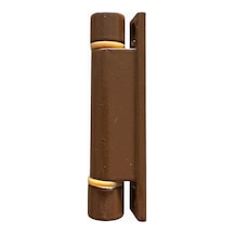 Premium Metal Pvc Pencere Menteşesi, Beyaz Ve Kahverengi, 2'li Set, Vidalar Dahil Kahverengi