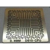 Kalıp Stencil D510-Cpu 0.4 Mm Işlemci Kalıbı