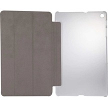Galaxy Tab A 8.0 2019 T290 Uyumlu Zore Smart Cover Standlı 1-1 Kılıf-kırmızı Tablet Kılıfı
