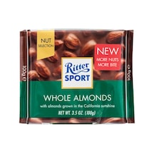 Ritter Sport Tane Bademli Sütlü Çikolata 100 G - 5 Adet Tarı