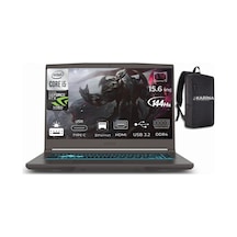 MSI Thın 15 B12uc-1478xtrk07 i5-12450H 48 GB 1 TB SSD RTX3050 15.6" Dos Dizüstü Bilgisayar
