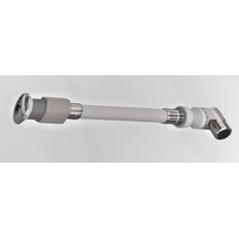 Yapıtaşı Yt239 Klozet Taharet Çubuğu Küresel Uçlu Dirsekli 90mm Beyaz