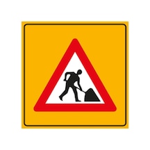 Yol Çalışması Levhası Yb-1a 90x90 - 865493896
