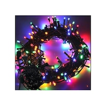 Tcx 10m 100 Led Boncuk Lamba Rgb Işık Siyah Kablo 2700K