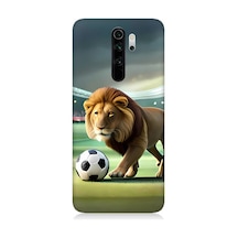 Xiaomi Redmi Note 8 Pro Uyumlu Silikon Kılıf Gol Atan Aslan