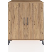 Hyperion Şifonyer 2 Raflı 2 Kapaklı 88x44x106 Çam-çam Çam