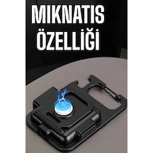 Hnrlıshp Kamp Işığı Çok Fonksiyonlu Taşınabilir Anahtarlık Kapak Açma Manyetik Özelliği Çok Renkli 76233422
