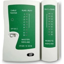 İnternet Kablo Test Cihazı Cat6 Kablo Tester Cat5 Kablo Test Cihacı Rj11 Tester
