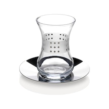 Kcd 1097 12 Parça 6 Kişilik Çay Takımı Gri