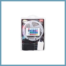 Bezos Şerit 5mt Rgb Kumandalı Tek Çipli 1 Adet Mbt06 Standart