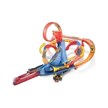 Hot Wheels Yanardağdan Kaçış Motorlu Pist Seti Ftd61