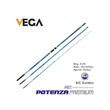 Vega Potenza Premıum Surf 4.25 Mt 120-300 Gr Olta Kamışı