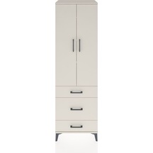 Hyperion Dolap 4 Raflı 3 Çekmeceli 2 Kapaklı 60x44x195 Aytaşı-aytaşı Aytası