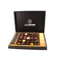 Dark Brown Hediye Çikolata 25 Adet Spesiyel ve Türüf ile 40 Madlen Katkısız Çikolata