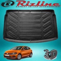 Vw Polo 3D Bagaj Havuzu Paspası Üst 2018 Sonrası Rizline N11.8693
