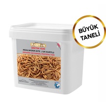 Un Kurtlu Organik Hayvansal Proteinli Üretim Yemi Büyük Taneli 5 Kg