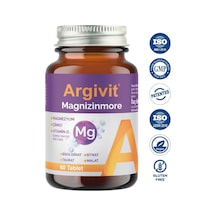 Argivit Magnizinmore Magnezyum Çinko Ve Vitamin D İçeren Takviye Edici Gıda 60 Tablet