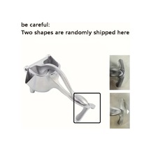 Chuangyinshop Silvery Manuel Sıkacak, Limon Sıkacağı, 4 Mevsim Kullanılabilir Çok Amaçlı Meyve Sıkacak Gümüş