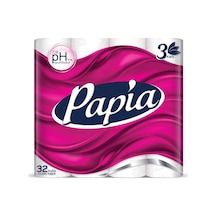Papia 3 Katlı Tuvalet Kağıdı 32'li - 2 Adet Tarı